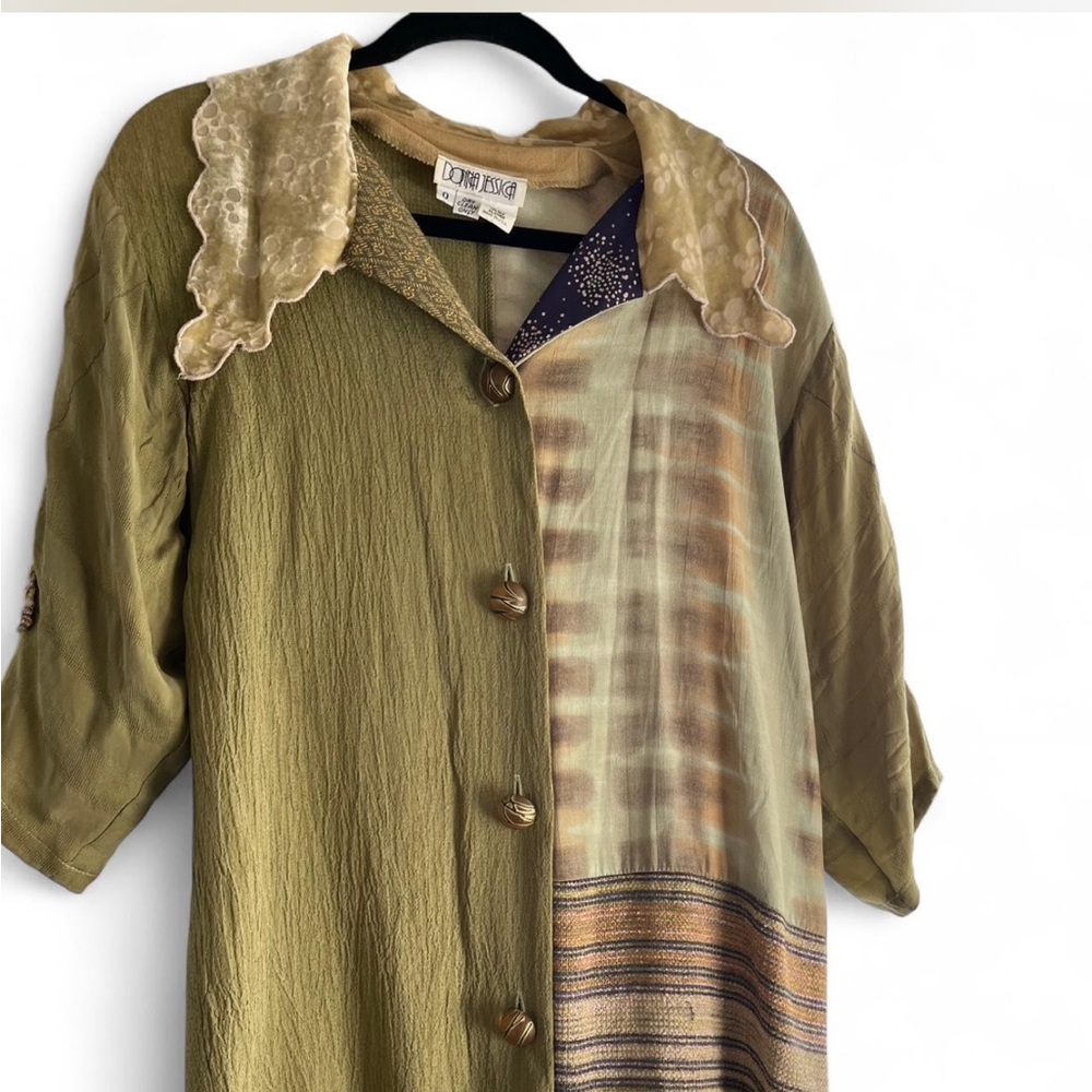 Olive Green Blouse